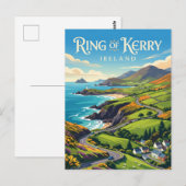 Ring of Kerry Ierland Briefkaart (Voorkant / Achterkant)