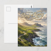 Ring of Kerry Ierland Briefkaart (Voorkant / Achterkant)