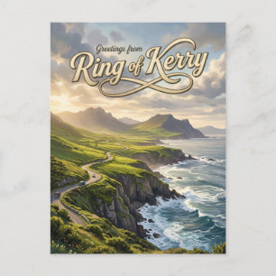 Ring of Kerry Ierland Briefkaart