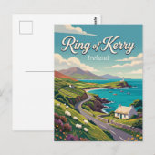 Ring of Kerry Ierland Briefkaart (Voorkant / Achterkant)