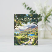 Ring of Kerry Ierland Briefkaart (Staand voorkant)