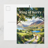 Ring of Kerry Ierland Briefkaart (Voorkant / Achterkant)