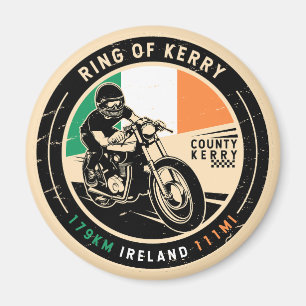 Ring of Kerry Ierland Motorfiets Magneet