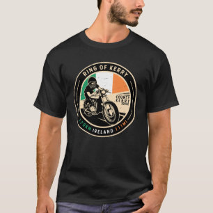 Ring of Kerry Ierland Motorfiets T-shirt