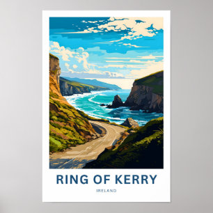 Ring of Kerry Ierland Reisprint Poster