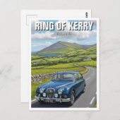 Ring of Kerry Ierland Reizen Briefkaart (Voorkant / Achterkant)