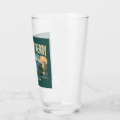 Ring of Kerry Ireland Landmarks Illustration Retro Glas (Links)