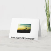 Ring on barbed wire Thank You card Bedankkaart (Achterkant)