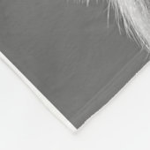 Ring op maat fleece deken (Hoek)