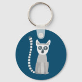 Ring op maat Lemur Sleutelhanger (Voorkant)