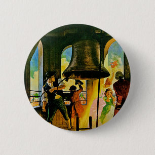 Ring Out Liberty Ronde Button 5,7 Cm