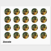 Ring Out Liberty Ronde Sticker (Vel)