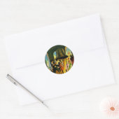 Ring Out Liberty Ronde Sticker (Envelop)