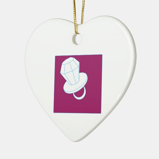 Ring Pop Keramisch Ornament (Links)