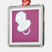 Ring Pop Metalen Ornament (Links)