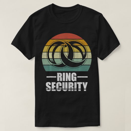 Ring Ring Ring Ring Ring Bearer Ring Ring T-shirt (Design voorkant)