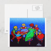 Ring rond Rosie twee Briefkaart (Voorkant / Achterkant)