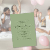 Ring Script Toekomst Mrs Bridal Sage Vrijgezellenf Kaart