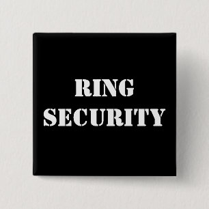 RING SECTION vierkante knop Button 5,1 Cm