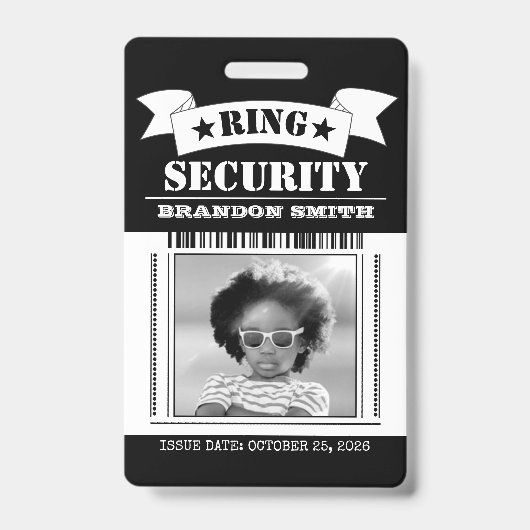 Ring Security Agent Foto-ID Badge (Voorkant)