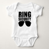 Ring Security Baby Ring Drager Wedding Romper (Voorkant)