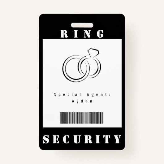 Ring Security Badge (Voorkant)