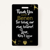 Ring Security Badge (Achterkant)