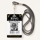 Ring Security Badge (Voorkant met draagriem)