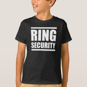Ring Security Boys bruiloft shirt