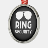 Ring security grappige trouwring drager kinderen metalen ornament (Links)
