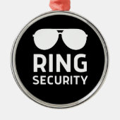Ring security grappige trouwring drager kinderen metalen ornament (Voorkant)