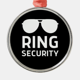 Ring security grappige trouwring drager kinderen metalen ornament