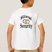 Ring Security Wedding Kinder Shirt (Achterkant)