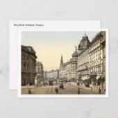 Ring Street, Boedapest, Hongarije Briefkaart (Voorkant / Achterkant)