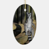 Ring Tailed Lemur Drusillas Park Keramisch Ornament (Rechts)