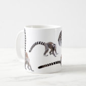 Ring-tailed lemur koffiemok (Voorkant links)
