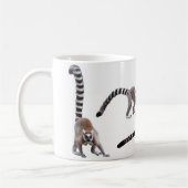 Ring-tailed lemur koffiemok (Links)