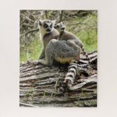 RING-TAILED LEMUR LEGPUZZEL (Verticaal)