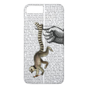 Ring Tailed Lemur op vinger 2 Case-Mate iPhone Case