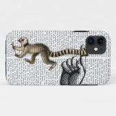 Ring Tailed Lemur op vinger 2 Case-Mate iPhone Case (Achterkant (horizontaal))