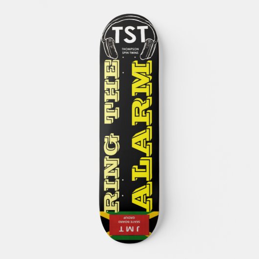 RING THE ALARM / TST Skateboard (Voorkant)