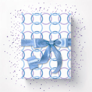 Ring Torschietende in elkaar grijpende cirkels in  Cadeaupapier