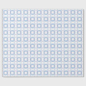 Ring Toss Interlocking Circles in Blue and Purple Cadeaupapier (Vlak)