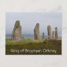 Ring van Briefkaart van Brodgar
