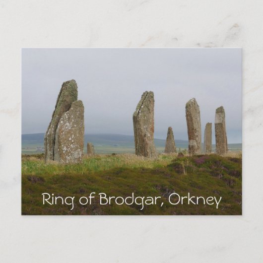 Ring van Briefkaart van Brodgar (Voorkant)