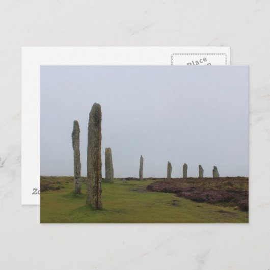 Ring van Brodgar (Orkney Island) Briefkaart (Voorkant / Achterkant)