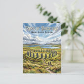 Ring van Brodgar Schotland Briefkaart (Staand voorkant)