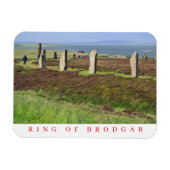 Ring van Brodgar uitzicht fridge magnet Magneet (Horizontaal)