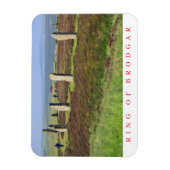 Ring van Brodgar uitzicht fridge magnet Magneet (Verticaal)