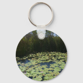 Ring van de Button van de Pads van de Outback Lily Sleutelhanger